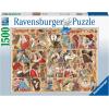 Ravensburger Love Through The Ages 1500 Piece Jigsaw Puzzle for Adults – 16973 – Every Piece is Unique, Softclick Technology Means Pieces Fit Together Perfectly
