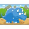 Ravensburger My First Puzzle: Jolly Dinos (2: 3: 4 & 5 Piece) Jigsaw Puzzle for Kids – Every Piece is Unique, Pieces Fit Together Perfectly