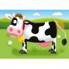 Ravensburger My First Puzzle: On The Farm (2: 3: 4 & 5 Piece) Jigsaw Puzzle for Kids – Every Piece is Unique, Pieces Fit Together Perfectly(On the farm)