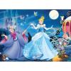 Ravensburger Disney Princess Cinderella Glitter Jigsaw Puzzle – 100 Unique Pieces Enhances Concentration & Creativity | Eco-Friendly | Ideal for Kids