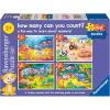 Ravensburger My First Puzzle – How Many Can You Count? (6: 8: 10 & 12 Piece) Jigsaw Puzzle for Kids – Every Piece is Unique, Pieces Fit Together Perfectly