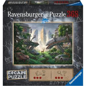 Ravensburger Escape: Desolated City 368 Piece Jigsaw Puzzle for Adults – 17279 – an Escape Room Experience in Puzzle Form