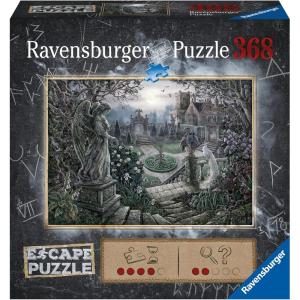 Ravensburger Escape: Midnight in The Garden 368 Piece Jigsaw Puzzle for Adults – an Immersive Puzzle Game Experience | FSC-Certified | Ideal for Ages 14+ | Perfect for Group Activity