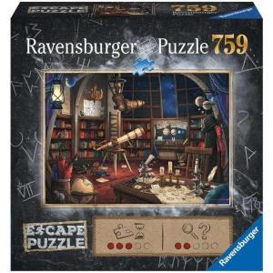 Ravensburger Escape Puzzle – Space Observatory 759 Piece Jigsaw | Unique Escape Room Experience | Perfect for Kids and Adults Aged 12 and Up | FSC Certified Materials | 27” x 20” Size