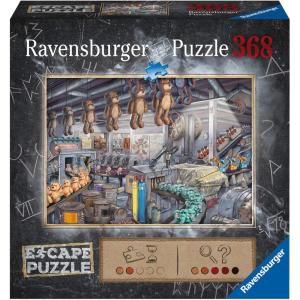 Ravensburger Escape Puzzle The Toy Factory 368 Piece Jigsaw Puzzle for Kids and Adults Ages 12 and Up – 16531 – an Escape Room Experience in Puzzle Form