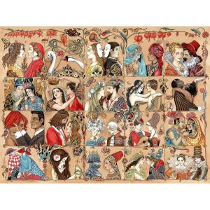 Ravensburger Love Through The Ages 1500 Piece Jigsaw Puzzle for Adults – 16973 – Every Piece is Unique, Softclick Technology Means Pieces Fit Together Perfectly