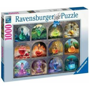 Ravensburger Magical Potions 1000 Piece Jigsaw Puzzle for Adults – 16816 – Every Piece is Unique, Softclick Technology Means Pieces Fit Together Perfectly(Original Packaging)