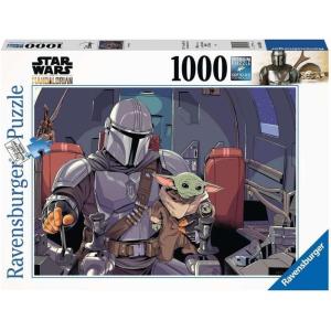 Ravensburger Star Wars The Mandalorian 1000 Piece Jigsaw Puzzle for Adults – 16565 – Every Piece is Unique, Softclick Technology Means Pieces Fit Together Perfectly(Original Packaging)