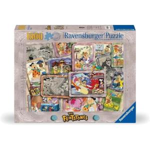 Ravensburger The Flintstones 1000 Piece Jigsaw Puzzle for Adults – 16924 – Every Piece is Unique, Softclick Technology Means Pieces Fit Together Perfectly(New Packaging)