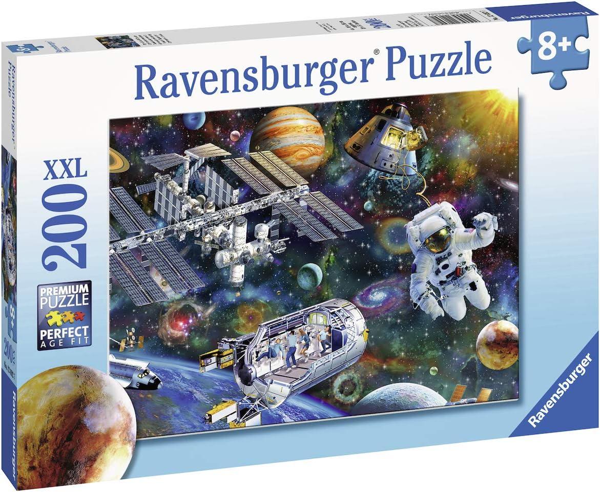 image:imageRavensburger Cosmic Exploration Kids Jigsaw Puzzle 200 Unique XXL Pieces AntiGlare Fun amp Educational Toy FSC Certified 195 x 1425 Multicolor