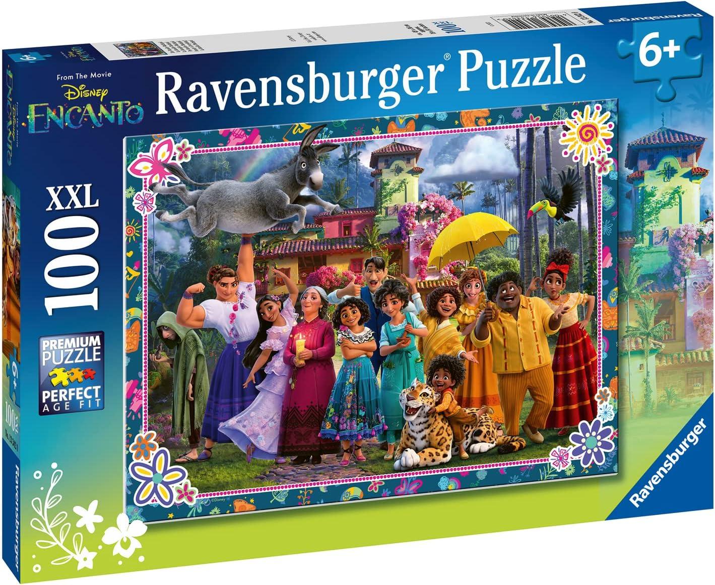 image:imageRavensburger Disney Encanto Puzzle Engaging 100Piece Jigsaw Durable and KidFriendly Ideal for Ages 6 and Up Stimulates Brain Development FSC Certified for Sustainable FunAge 6 Years Up Family is Everything