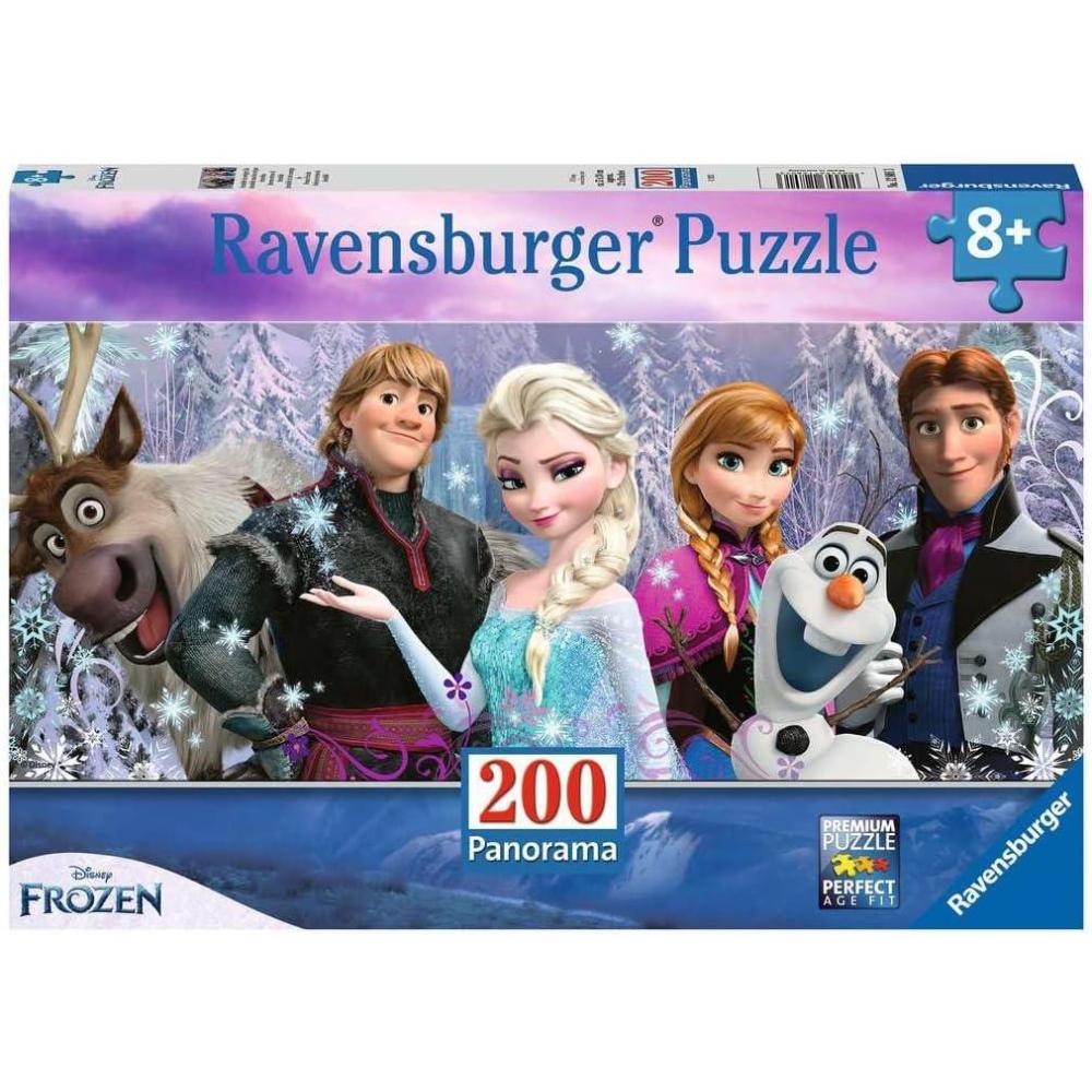 image:imageRavensburger Disney Frozen Friends Panorama 200 Piece Jigsaw Puzzle for Kids Unique Pieces for Creative Play AntiGlare Surface for Enhanced Experience Ideal Gift for Birthday or Christmas