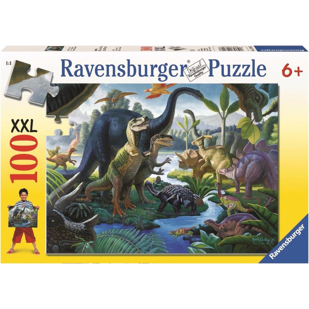 image:imageRavensburger Land of The Giants 100Piece Jigsaw Puzzle for Kids Unique and Durable Pieces Foster Creativity and Concentration FSC Certified