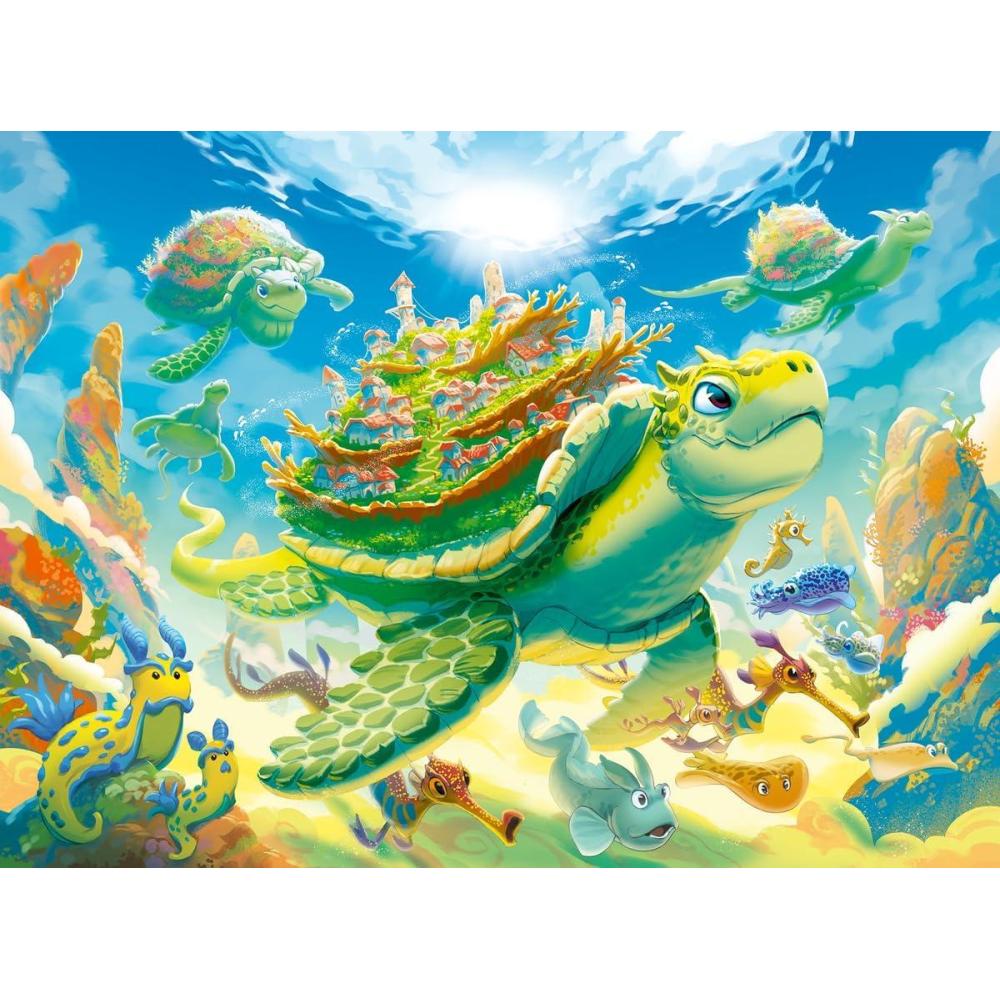 image:imageRavensburger Magical Underwater World  200 Piece XXL Jigsaw Puzzle for Kids  Encourages Imagination and Discovery  FamilyFriendly Fun  Sustainable Materials