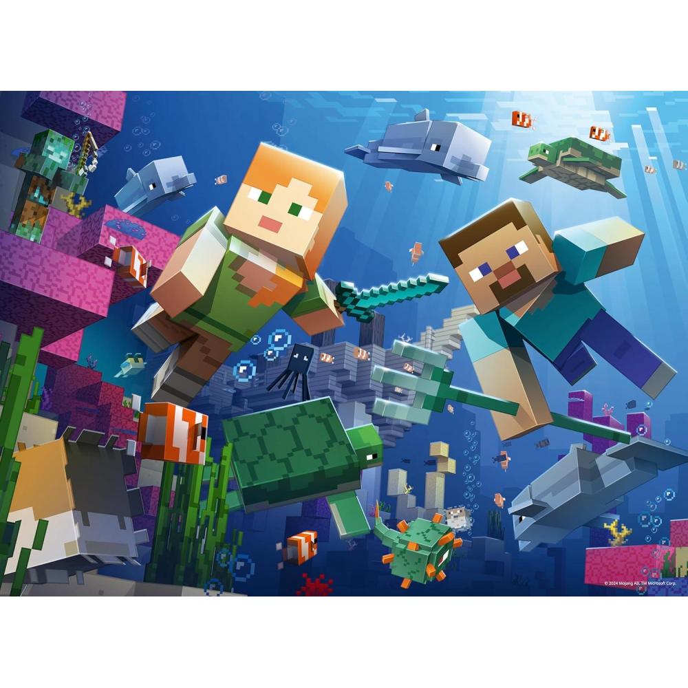 image:imageRavensburger Minecraft 200 Piece Jigsaw Puzzle