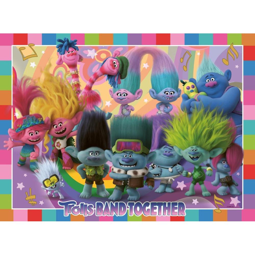 image:imageRavensburger Trolls 3 100 Piece XXL Jigsaw Puzzle for Kids Every Piece is Unique Pieces Fit Together Perfectly