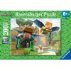 Ravensburger Minecraft Adventures 200 Piece Jigsaw Puzzle – Iconic Pixel World – Premium Quality – Screen-Free Fun – Ideal Gift – Kids Ages 8+