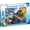 Ravensburger Mission in Space Kids Jigsaw Puzzle – Engaging 100 Piece Puzzle | Enhances Problem-Solving Skills | Stimulates Curiosity | Eco-Friendly, FSC Certified | Perfect for Ages 4-8