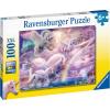 Ravensburger Pegasus Unicorns 100 Piece XXL Jigsaw Puzzle for Kids – 12979 – Every Piece is Unique, Pieces Fit Together Perfectly