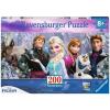 Ravensburger Disney Frozen Friends Panorama – 200 Piece Jigsaw Puzzle for Kids | Unique Pieces for Creative Play | Anti-Glare Surface for Enhanced Experience | Ideal Gift for Birthday or Christmas