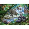 Ravensburger Jungle Animals 100 Piece XXL Jigsaw Puzzle for Kids | Unique Interlocking Pieces | Durable and Glare-Free | FSC-Certified Sustainable Toy