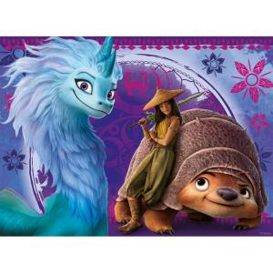 Ravensburger Disney Raya and The Last Dragon 100 Piece Jigsaw Puzzle for Kids – 12920 – Every Piece is Unique, Pieces Fit Together Perfectly