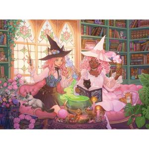 Ravensburger Enchanting Library 200 XXL Piece Jigsaw Puzzle for Kids – Every Piece is Unique, Pieces Fit Together Perfectly