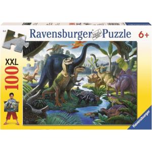 Ravensburger Land of The Giants | 100-Piece Jigsaw Puzzle for Kids | Unique and Durable Pieces | Foster Creativity and Concentration | FSC Certified