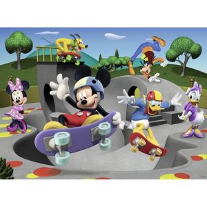 Ravensburger Mickey & Minnie: Skate Park Adventure | 100 Piece Jigsaw Puzzle for Kids | Unique, Well-Fitting Pieces | Fun & Educational Toy | FSC Certified