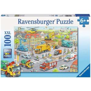 Ravensburger Vehicles in The City 100 Piece XXL Jigsaw Puzzle