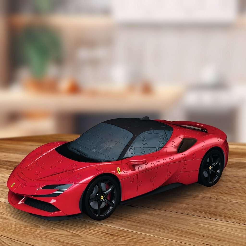 image:imageRavensburger Ferrari SF90 Stradale 108 Piece 3D Jigsaw Puzzle for Adults and Kids 11576 Great Gift for Any Birthday Holiday or Special Occasion