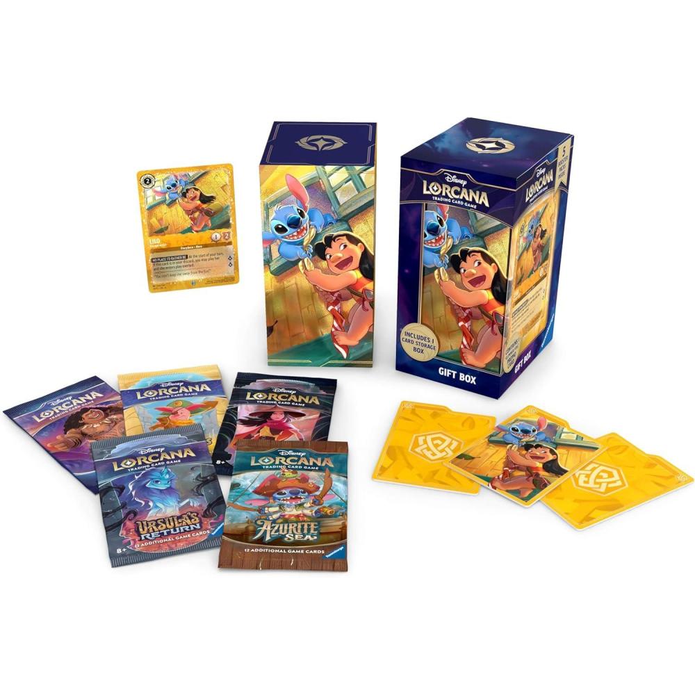image:imageRavensburger Disney Lorcana TCG Archazias Island Gift Set Featuring Lilo Escape Artist Original Disney Artwork Ages 8