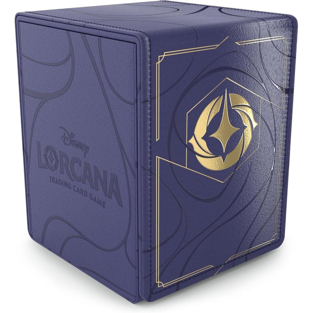 image:imageRavensburger Disney Lorcana TCG Premium Deck Box  Securely Store 100 Sleeved Cards  Durable Portable Organizer for TCG Players  for Ages 8