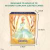 Ravensburger Disney Lorcana TCG: Archazia’s Island Deck Box Featuring Cinderella – Ballroom Sensation | Securely Store 80 Sleeved Cards | Durable Portable Organizer for TCG Players | for Ages 8+