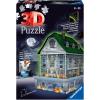 Ravensburger Haunted House 216 Piece 3D Jigsaw Puzzle for Kids 11548 – Easy Click Technology Means Pieces Fit Together Perfectly