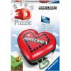 Ravensburger Minecraft Heart 3D Puzzle for Kids – Every Piece is Unique, Pieces Fit Together Perfectly