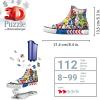 Ravensburger Sonic The Hedgehog Sneaker 3D Puzzle | Unique Collectible Puzzle with 108 Pieces | Fun for Sonic Fans | No Glue Needed