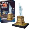 Ravensburger Statue of Liberty Night Edition – 108 Piece 3D Jigsaw Puzzle for Kids and Adults | Precision Fit with Easy Click Technology | Durable Display Piece | Over a Century of Quality(Statue of Liberty Night 3D)