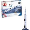 Ravensburger Apollo Saturn V Rocket Edition: 3D Jigsaw Puzzle for Kids – 440 Pieces – Authentic Spacecraft Replica – MESH Accredited