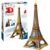 Ravensburger Eiffel Tower 216 Piece 3D Jigsaw Puzzle for Kids and Adults – 12556 – Easy Click Technology Means Pieces Fit Together Perfectly