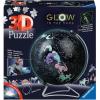 Ravensburger Puzzle-Ball Starglobe with Glow-in-The-Dark Edition: 180 Piece 3D Jigsaw Puzzle for Kids 11544 – Easy Click Technology Means Pieces Fit Together Perfectly