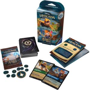 Ravensburger Disney Lorcana TCG: Azurite Sea – Emerald & Sapphire Single-Player Deck | Engaging Gameplay | Over 200 Original Disney Artworks | Ideal for Ages 8+