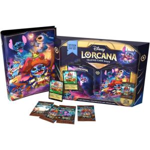 Ravensburger Disney Lorcana TCG: Azurite Sea Stitch Collector’s Gift Set | Deluxe Collectible Set with Over 200 Art Pieces | Ultimate Game Experience for Ages 8+