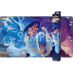 Ravensburger Disney Lorcana TCG Playmat Featuring Jasmine – Steady Strategist | Protects Cards – Versatile Game, Desk, or Mouse Pad – Durable Non-Slip Surface – Ages 8+