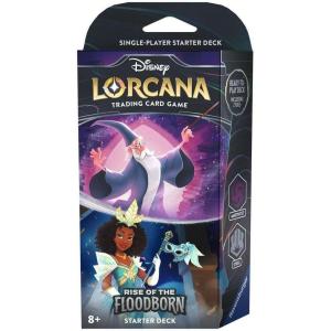 Ravensburger Disney Lorcana TCG: Rise of The Floodborn – Amethyst & Steel Single-Player Starter Deck | Engaging Gameplay | Over 200 Original Disney Artworks | Ideal for Ages 8+