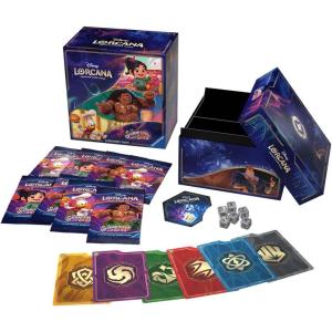 Ravensburger Disney Lorcana TCG: Shimmering Skies Illumineer’s Trove | Secure Card Storage | Includes Booster Packs & Comprehensive Guide | Original Disney Artwork | Ages 8+