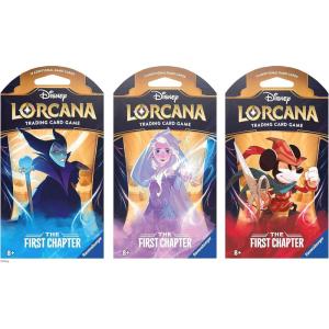 Ravensburger Disney Lorcana TCG: The First Chapter Assorted Single Booster Pack (12 Cards) | Collectible Trading Cards | Ideal for Disney Fans & TCG Players | Suitable for Ages 8+