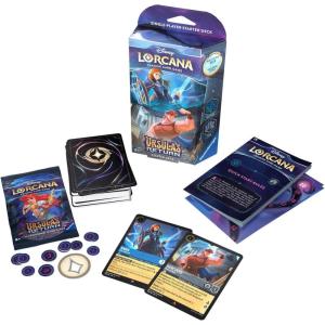 Ravensburger Disney Lorcana TCG: Ursula’s Return – Sapphire & Steel Single-Player Starter Deck | Engaging Gameplay | Over 200 Original Disney Artworks | Ideal for Ages 8+
