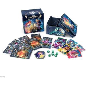 Ravensburger Disney Lorcana TCG: Whispers in The Well Illumineer’s Trove – Secure Card Storage – Includes Booster Packs & Comprehensive Guide – Original Disney Artwork – Ages 8+