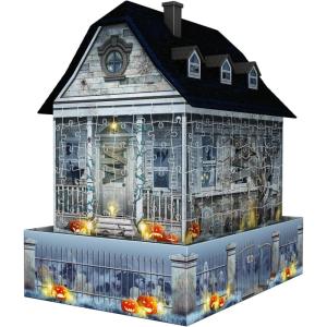 Ravensburger Haunted House 216 Piece 3D Jigsaw Puzzle for Kids 11548 – Easy Click Technology Means Pieces Fit Together Perfectly
